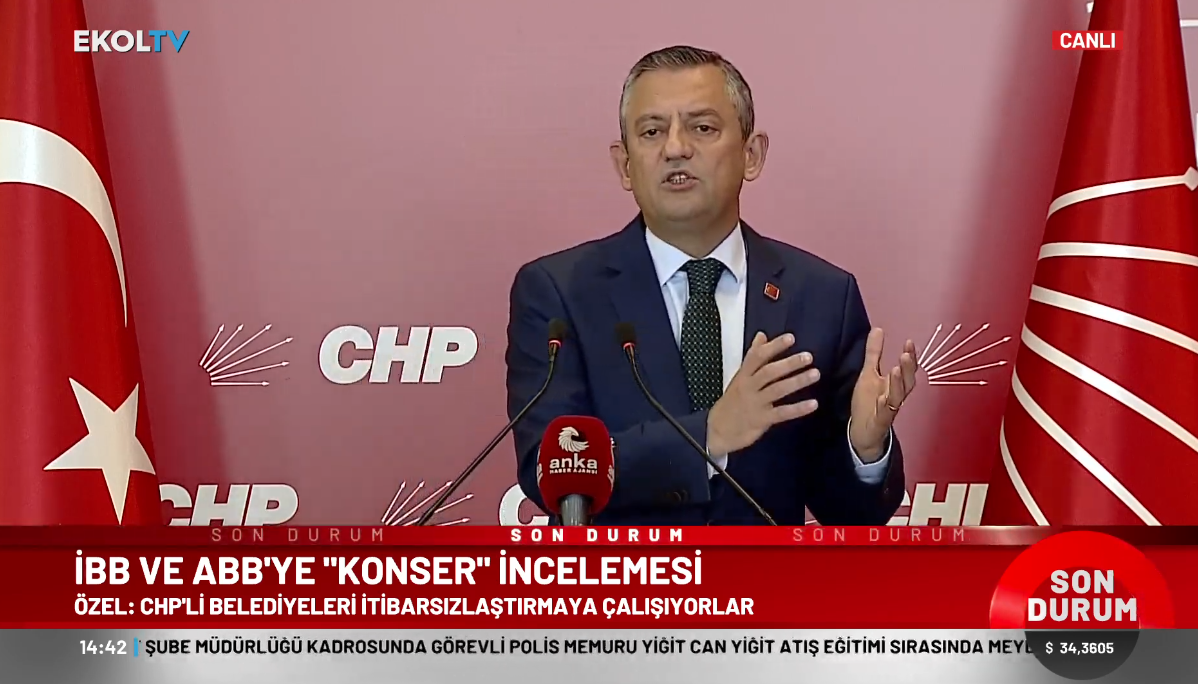 Özgür Özel'den usulsüz harcama incelemesiyle ilgili açıklama: CHP'li belediyeleri itibarsızlaştırmaya çalışıyorlar