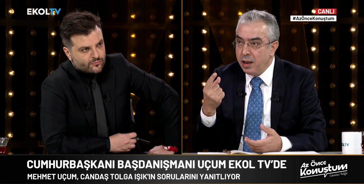 Cumhurbaşkanı Başdanışmanı Mehmet Uçum, Az Önce Konuştum'da: Türk milleti, Türkiye halkını kapsayan bir kavram