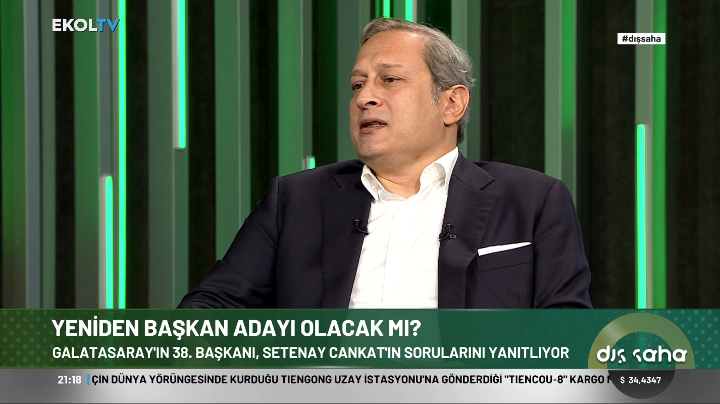 Galatasaray eski Başkanı Burak Elmas Ekol TV'de açıkladı: Yeniden başkan adayı olacak mı?