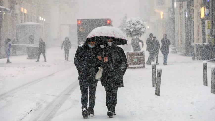 Meteoroloji bu sefer gün vererek uyardı! Kar ve soğuk kapıya dayandı