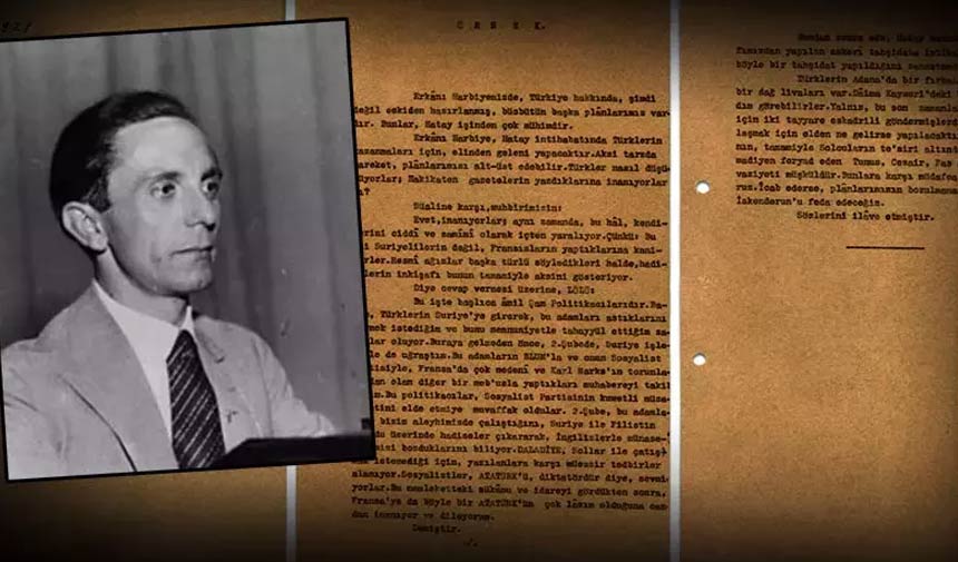 MİT'ten 100 yıllık özel arşiv: Alman Propaganda Bakanı Goebbels detayı dikkat çekti