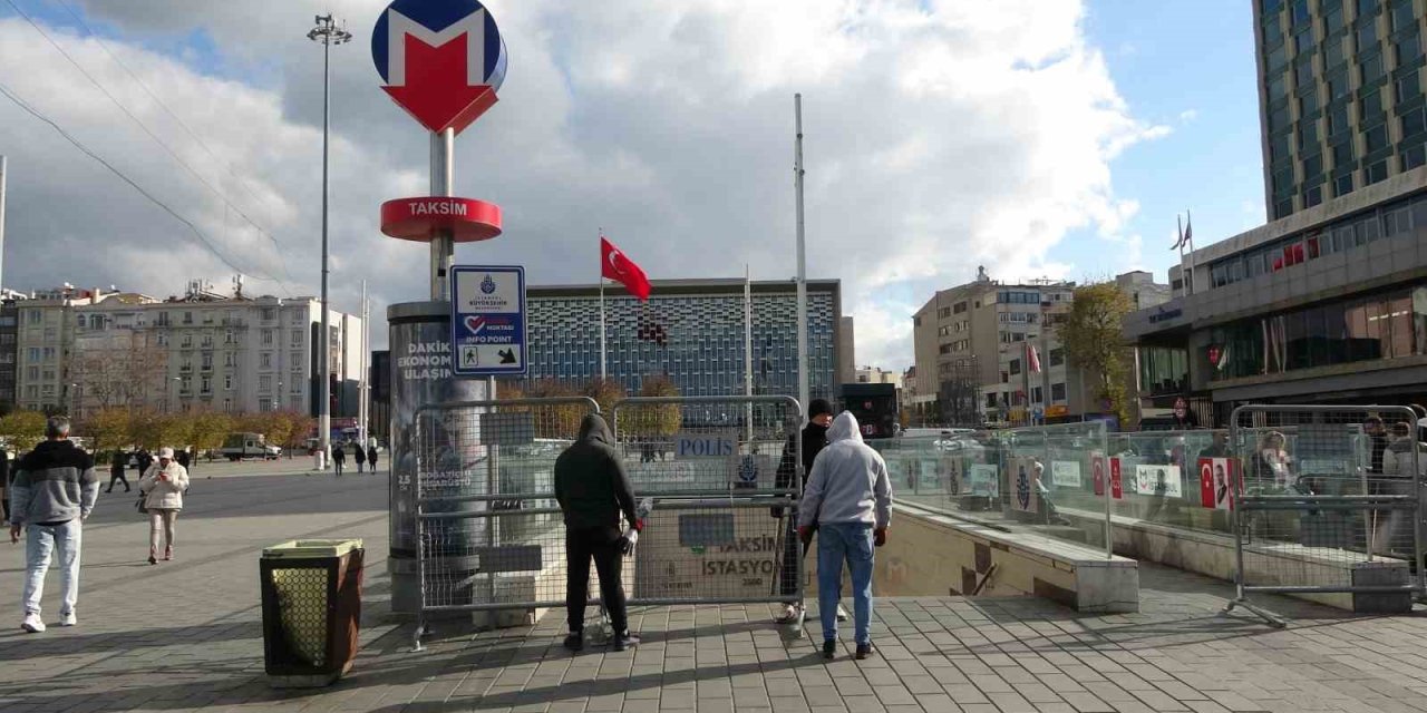 İstanbul'da bazı metro durakları geçici olarak kapatıldı