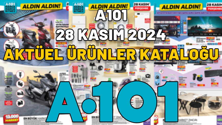 A101 28 KASIM KATALOĞU 2024: BU Perşembe A101’de hamur yoğurma makinesi indirimde!