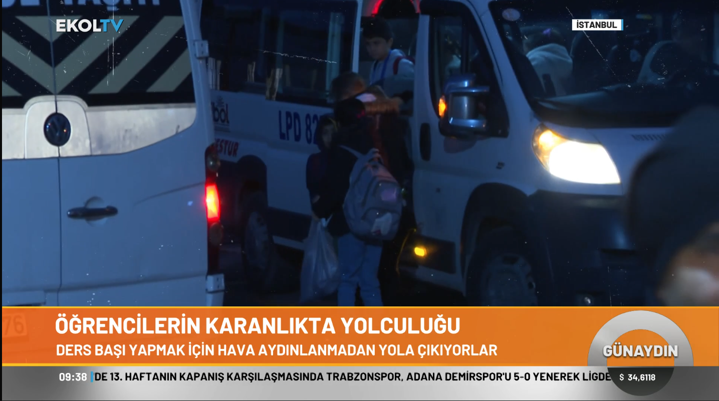 Gecenin son karanlığı ile yola çıkıyorlar: Zifiri karanlıkta okul yolculuğu