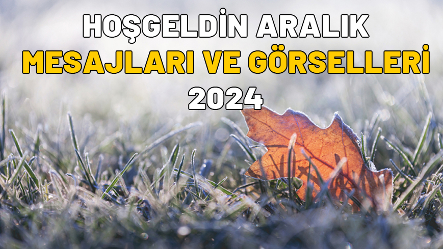 HOŞGELDİN ARALIK AYI MESAJLARI VE GÖRSELLERİ 2024 || En güzel, romantik ve duygulu Aralık ayı karşılama mesajları