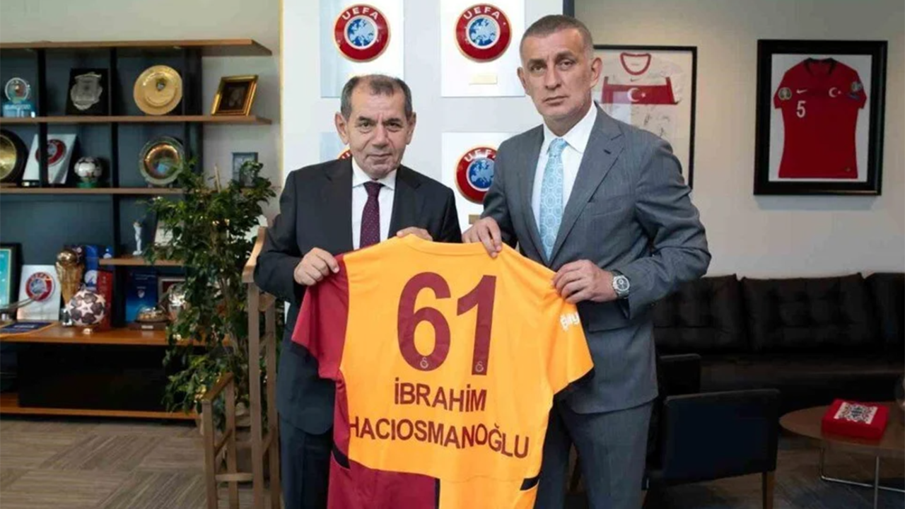 Galatasaray Başkanı Dursun Özbek, TFF Başkanı Hacıosmanoğlu hakkında suç duyurusunda bulundu