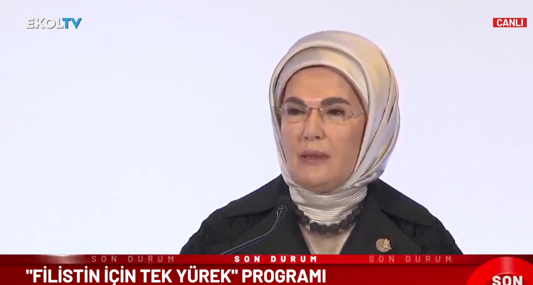 Emine Erdoğan: İsrail modern holokost yapıyor