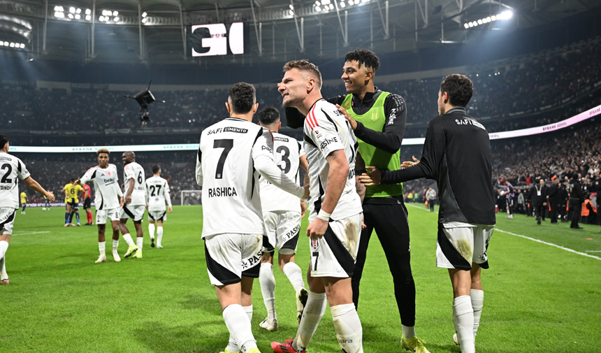 Beşiktaş, Dolmabahçe'de Fenerbahçe'yi devirdi