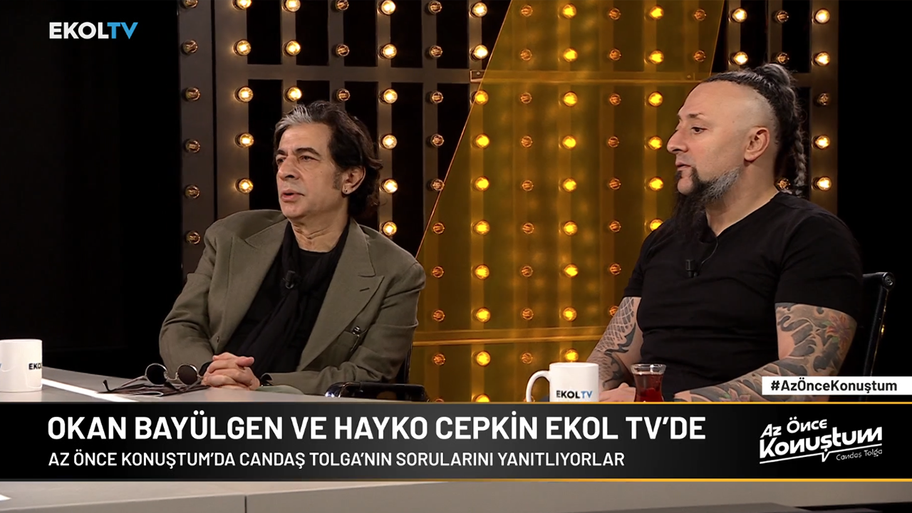 Okan Bayülgen ve Hayko Cepkin, Az Önce Konuştum’da: “Bunların hepsini yemiş bitirmiş zaten”