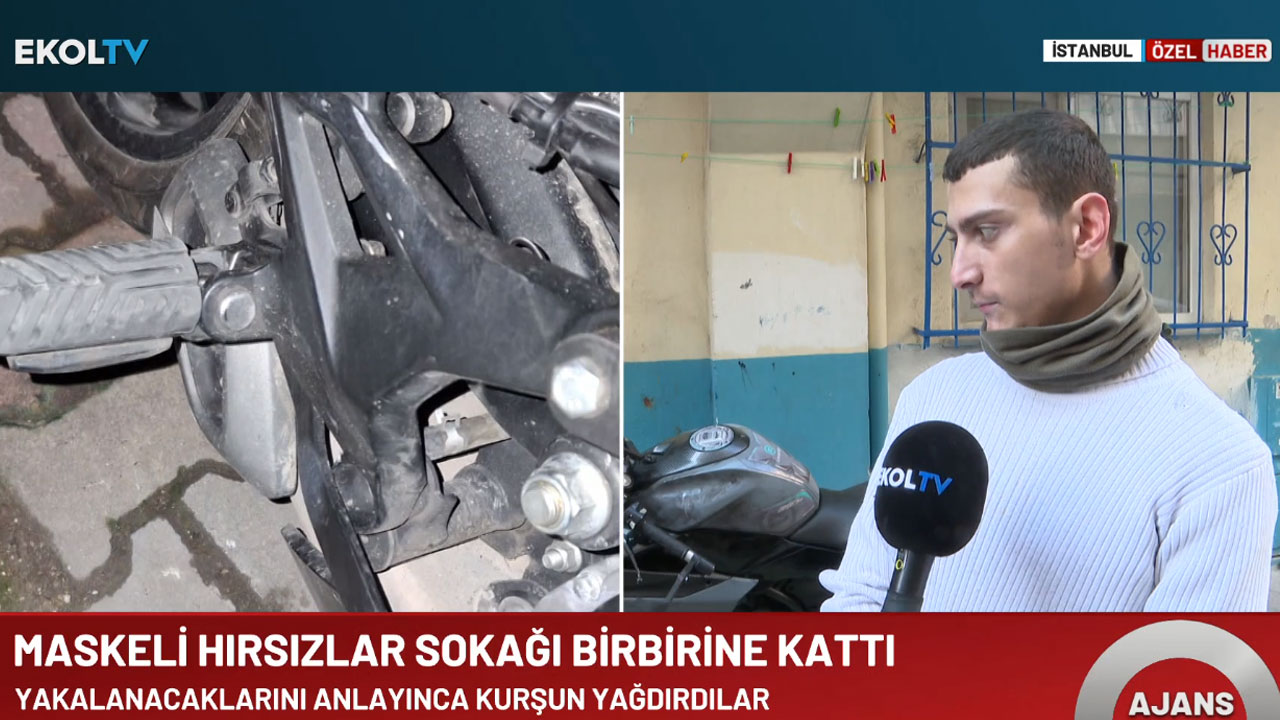 Maskeli hırsızlar sokağı birbirine kattı!