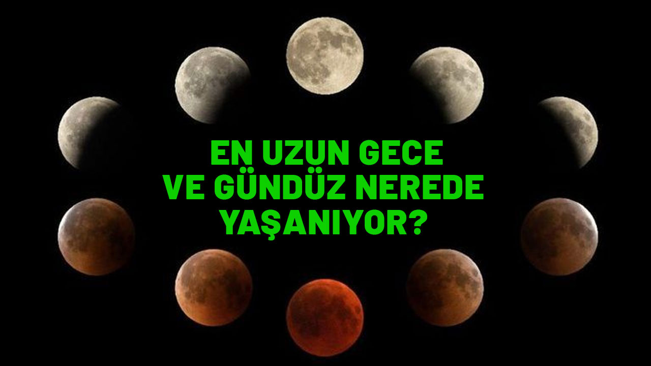 EN UZUN GECE VE EN UZUN GÜNDÜZ NEREDE YAŞANIR? En uzun gece ne zaman, 21 Aralık nedir, günler uzayacak mı?