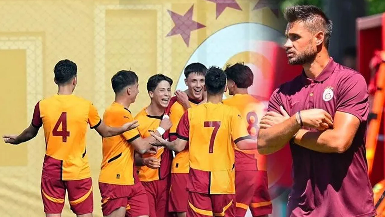 Galatasaray U-17 teknik direktörü Sedat Debreli: Galatasaray camiasına armağan olsun, tarih yazdık