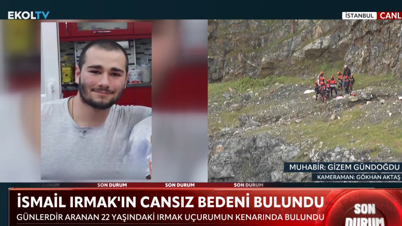 20 gündür aranıyordu! İsmail Irmak'ın cansız bedeni işte burada bulundu...