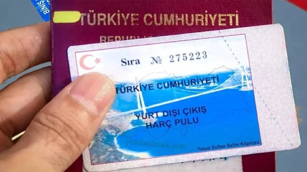 Yurt dışına çıkış harcı zamlanmıştı. Pul dönemi kapandı, yeni uygulama 1 Ocak'ta başlıyor