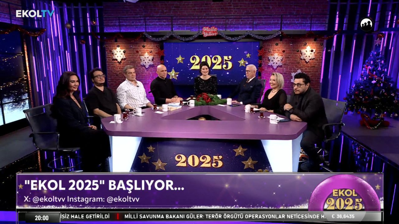 Yılbaşı Özel, Ekol TV'de: 2025 yılında Türkiye'yi ve dünyayı neler bekliyor?