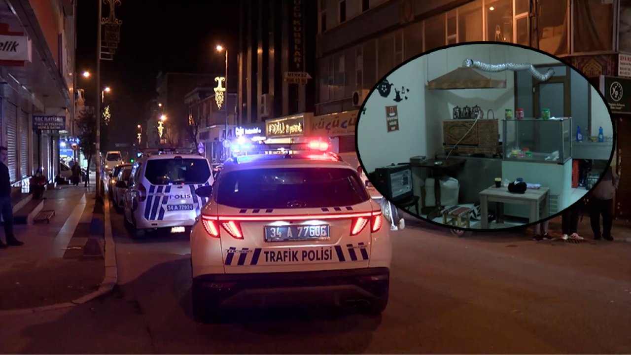 İstanbul'da korku dolu anlar: Çay ocağına bomba atıldı!