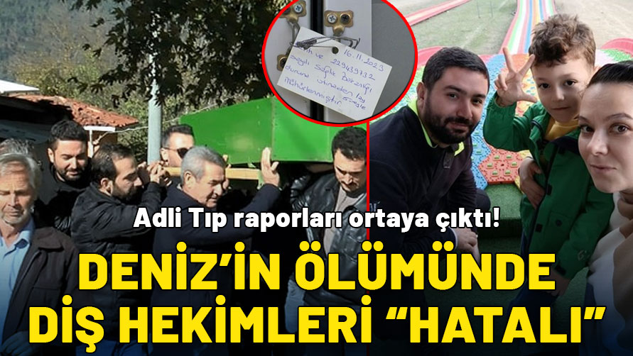 5 yaşındaki Deniz’in ölümünde diş hekimleri ‘hatalı’ bulundu!