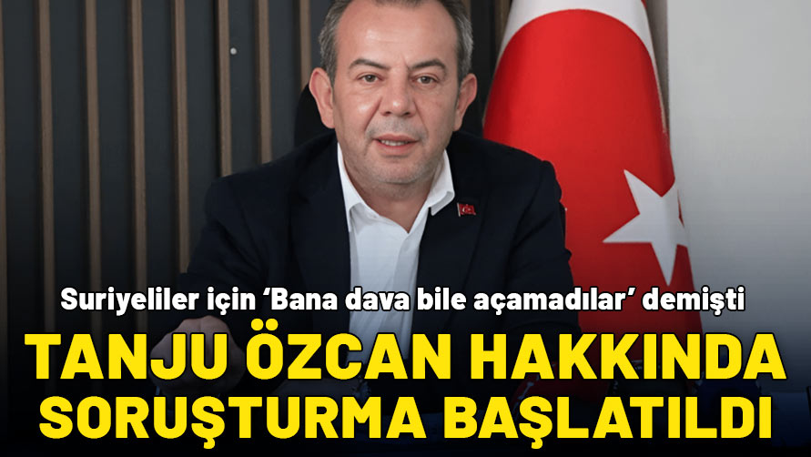 Son dakika... Bolu Büyükşehir Belediye Başkanı Tanju Özcan hakkında soruşturma