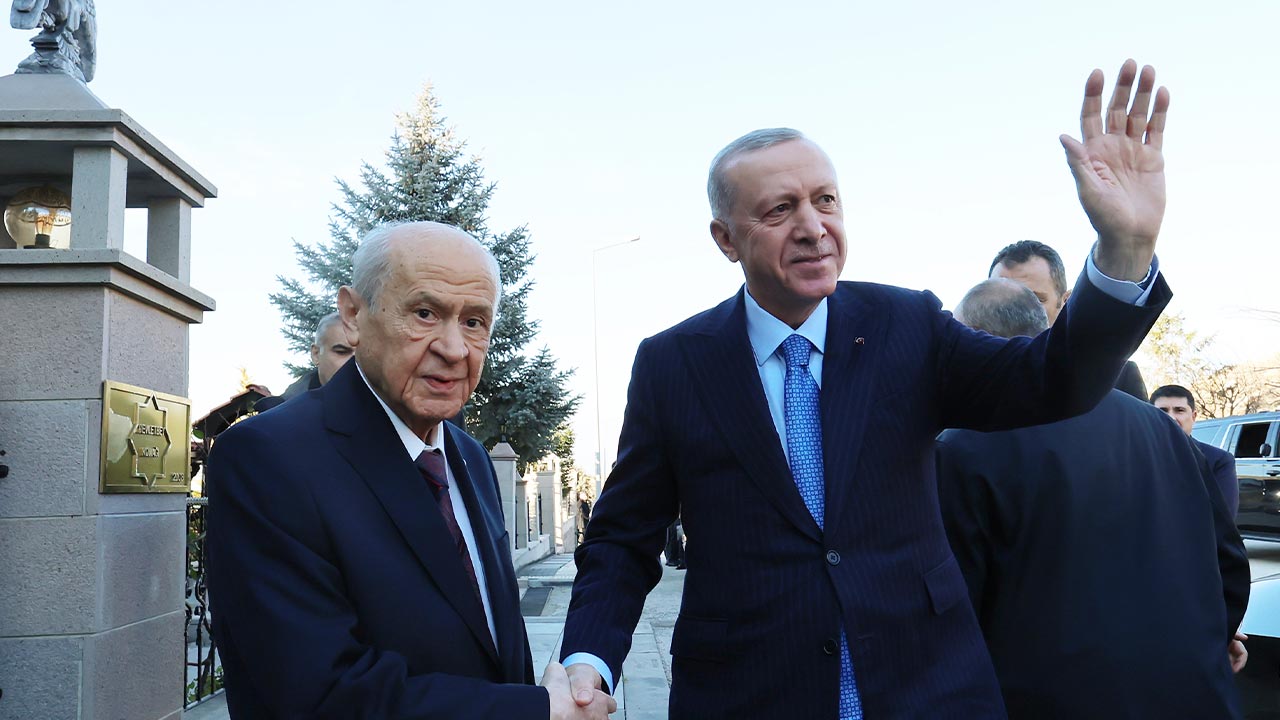 Cumhurbaşkanı Erdoğan ve Devlet Bahçeli görüşmesi sona erdi