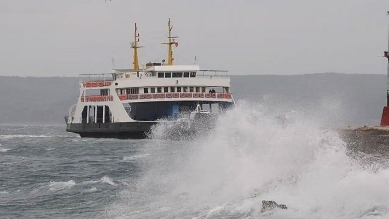 Yola çıkacaklar dikkat seferler iptal edildi, fırtına etkili oluyor