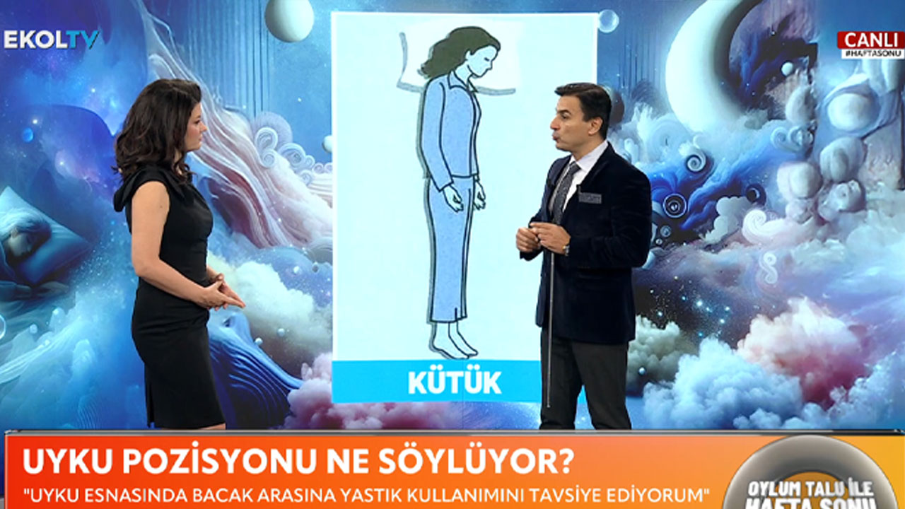 Ekol TV'de uzman isim açıkladı: Bu uyku pozisyonu ömrü 10 yıl uzatıyor!