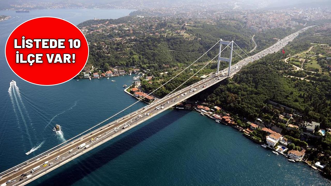 Nişantaşı, Cihangir, Kuzguncuk, Etiler de listede! İşte İstanbul ile ilgili dikkat çeken liste