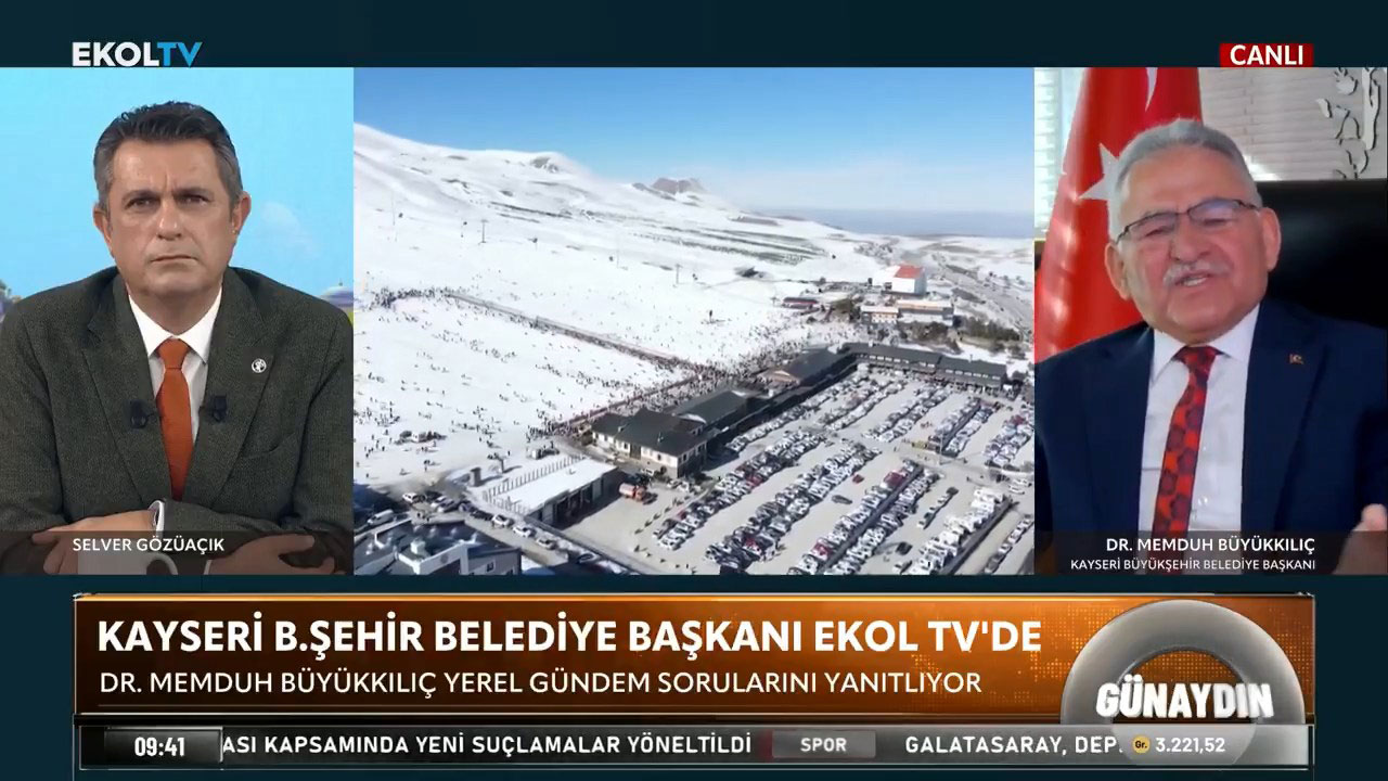 Başkan Büyükkıllıç'tan 'Sorumluluk' çıkışı: Erciyes'in tapusu bizde, hesap verecek olan biziz