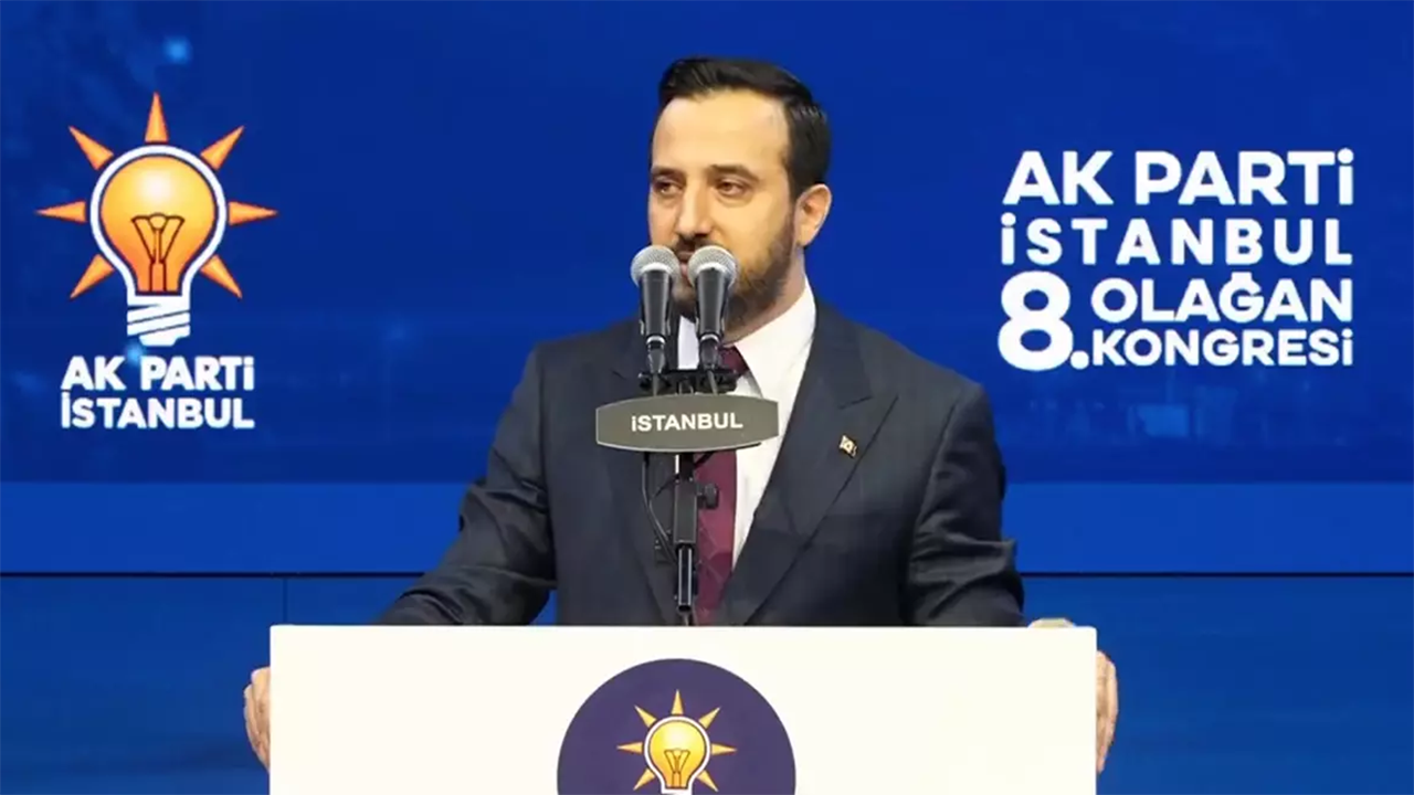 AK Parti İstanbul'da bayrak değişimi. Abdullah Özdemir kongrede konuştu: İstanbul'u kurtarmaya söz verdik