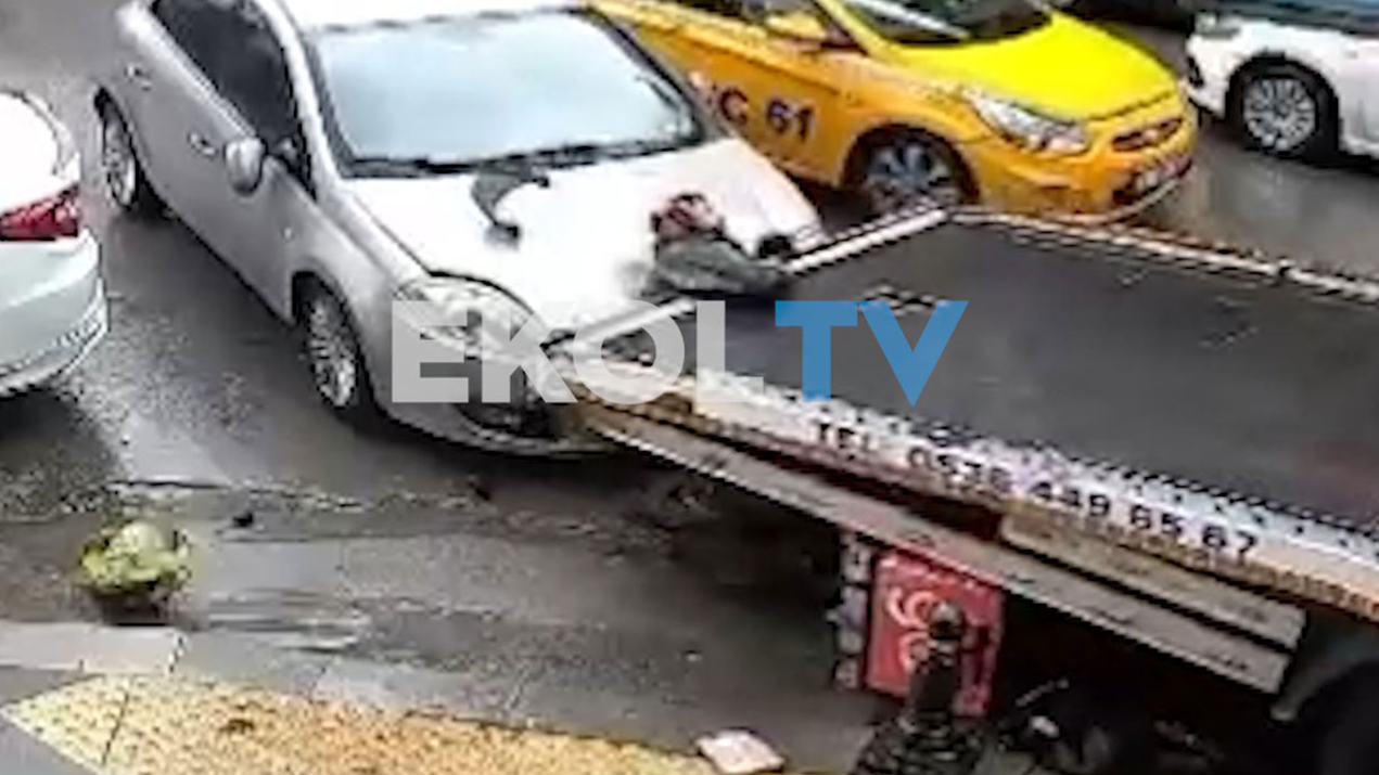 Motosiklet sürücüsünü araçla ezerek öldürmeye teşebbüs eden sürücü adliyede!