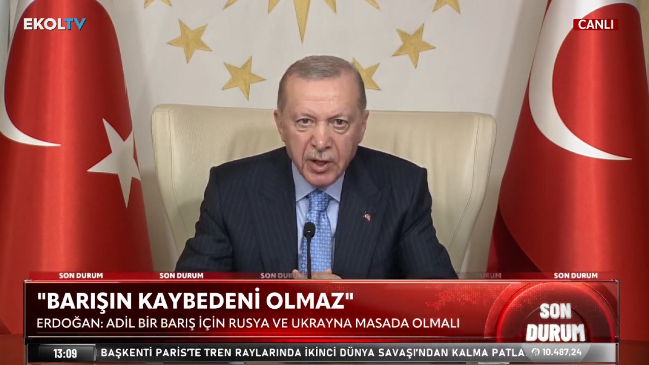 Cumhurbaşkanı Erdoğan'dan AB'ye mesaj: Tam üyelik hedefimizi muhafaza ediyoruz