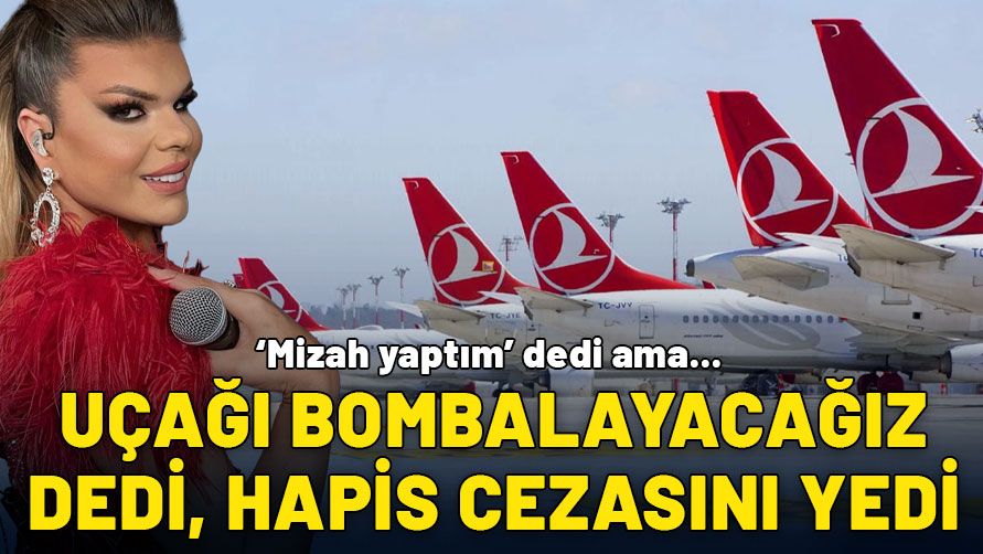 THY uçağında 'Uçağı bombalayacağız' diyen yolcuya 10 ay hapis: Mizah amaçlı yaptım dedi ama...
