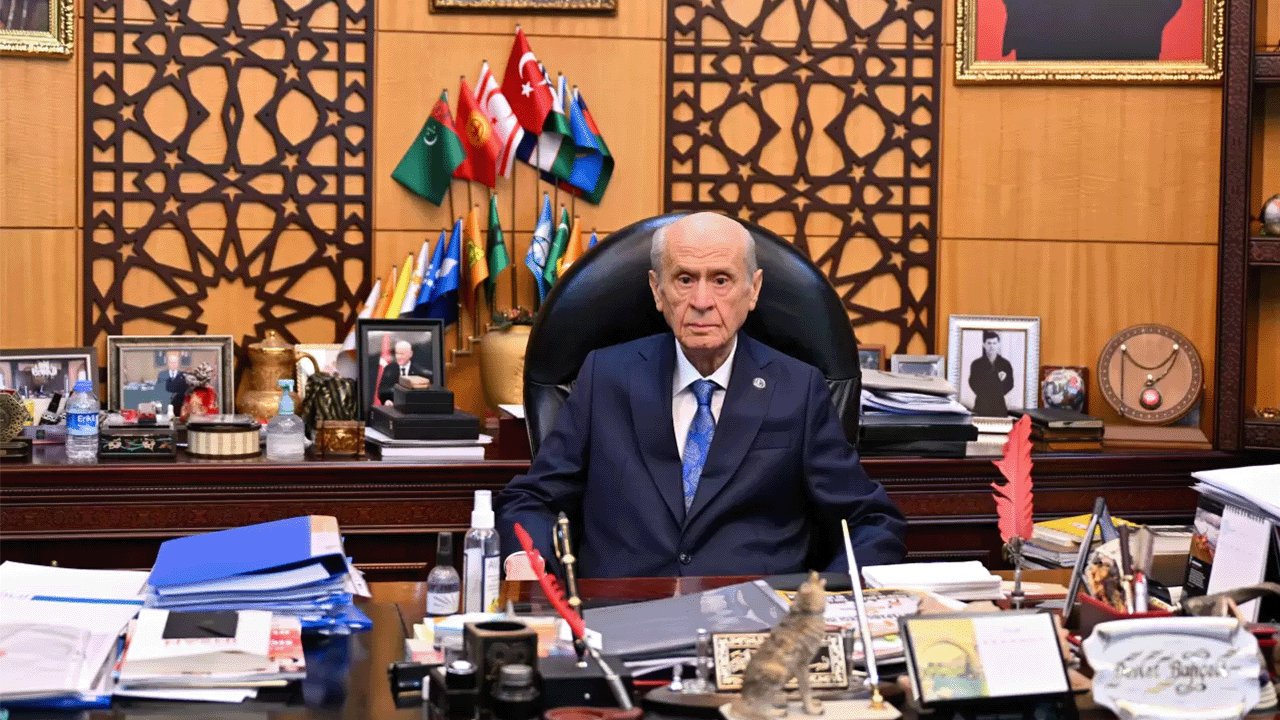 Ülkü Ocakları Genel Başkanı Yıldırım’dan Devlet Bahçeli’ye ziyaret