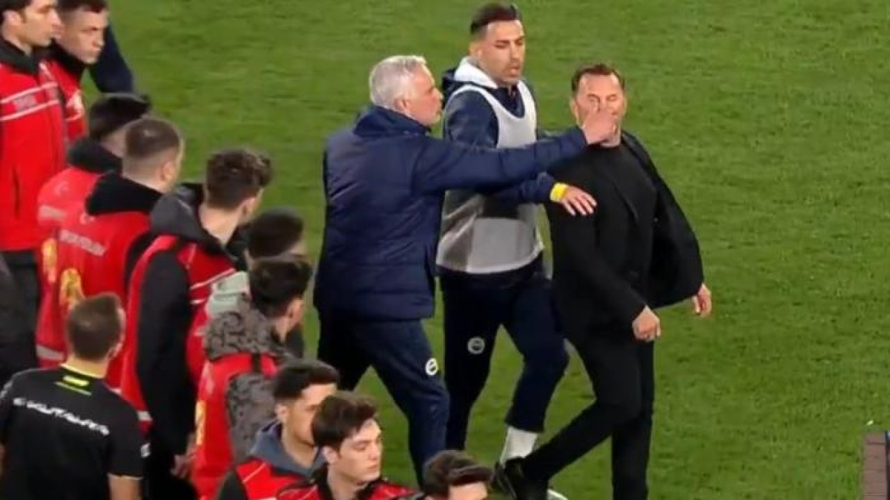Okan Buruk'un burnunu sıkan Mourinho PFDK'ya sevk edildi