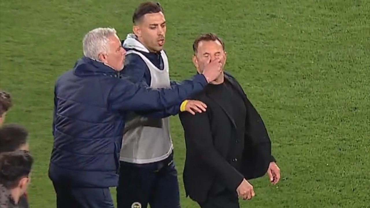 Okan Buruk'un burnunu sıkan Jose Mourinho'nun cezası belli oldu