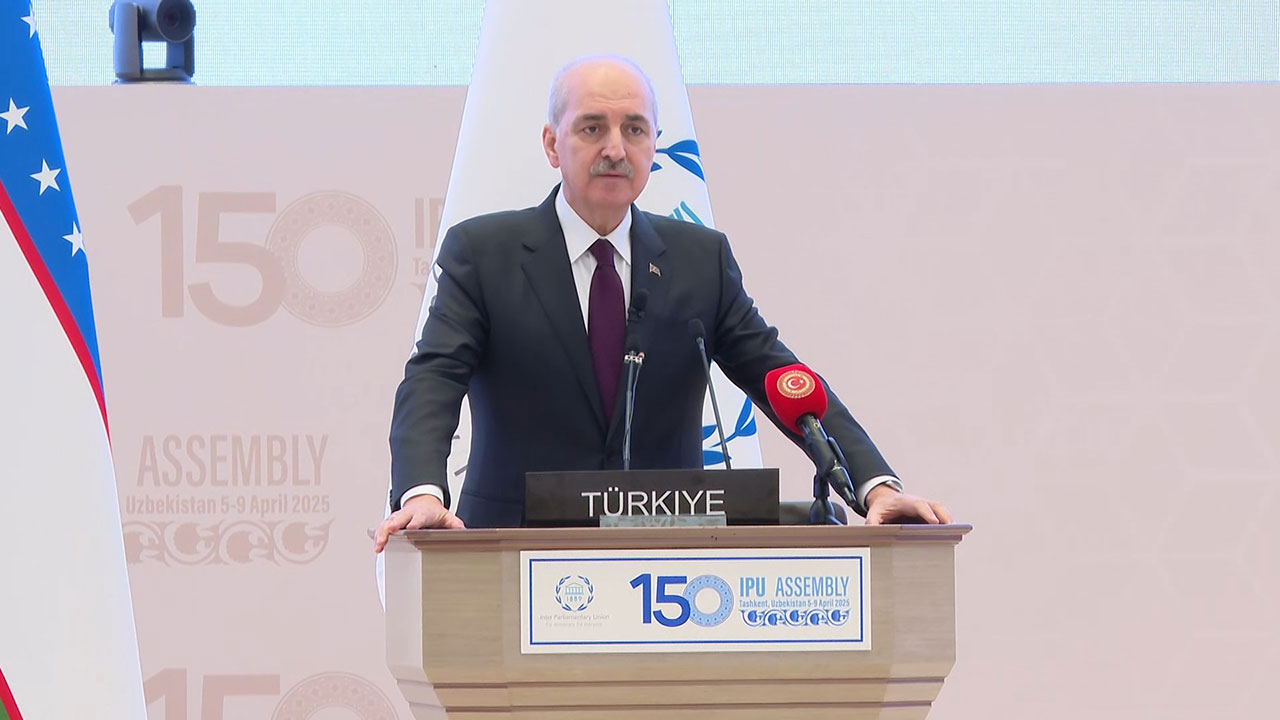 TBMM Başkanı Numan Kurtulmuş'tan dünyaya çağrı: Yeni ve hakkaniyetli bir sistem şart