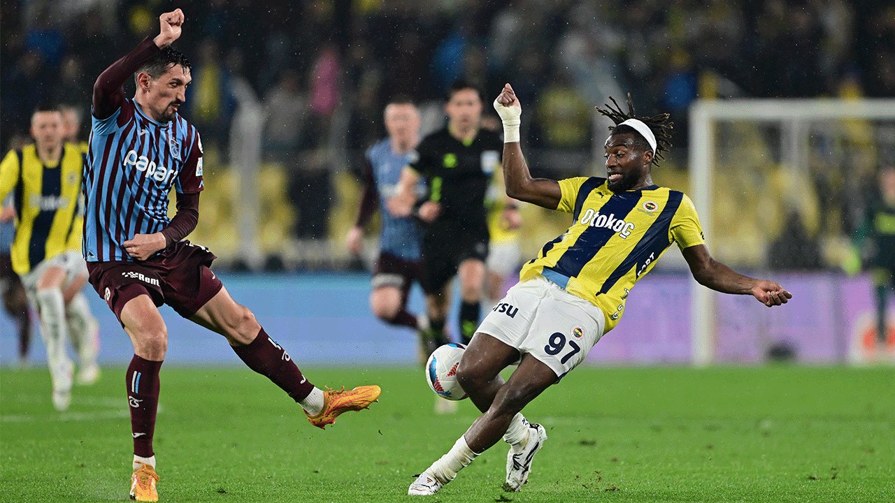 Fenerbahçe, Trabzonspor'u farklı geçti