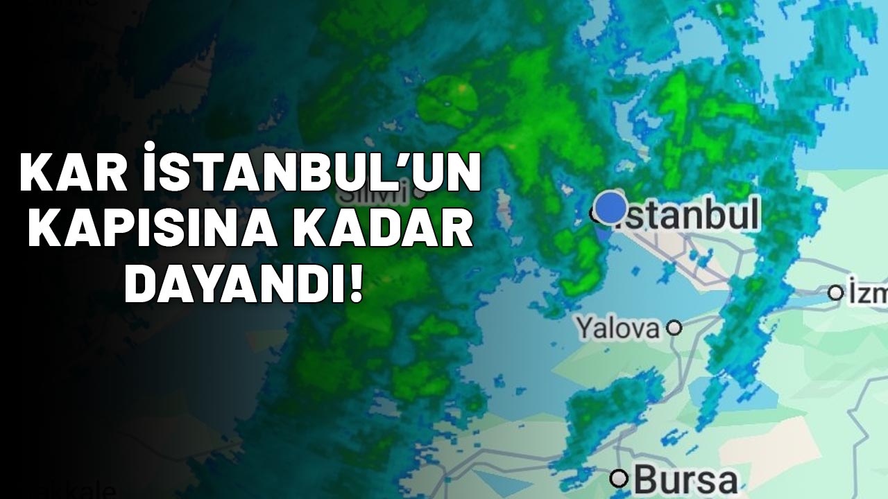 KAR İSTANBUL'UN KAPISINA KADAR DAYANDI: Sıcaklıklar çakılacak! Montları bereleri kaldırmayın