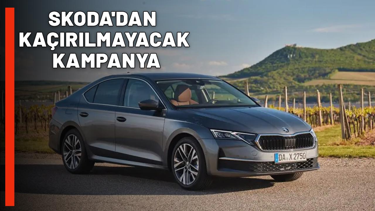 SKODA'DAN KAÇIRILMAYACAK KAMPANYA: Fabia, Kamiq, Octavia'ya 0 faizle sahip olabilirsiniz!