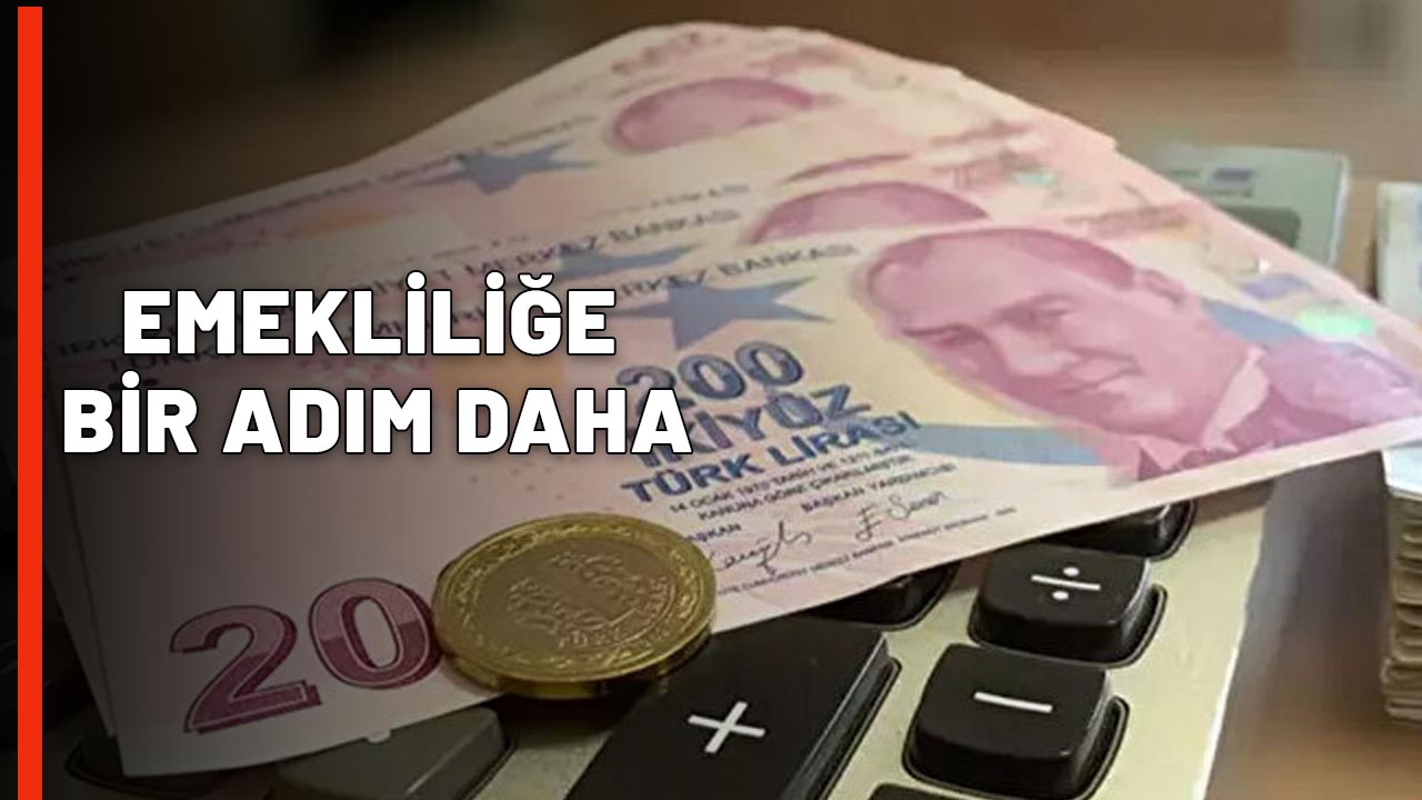 EMEKLİLİĞE BİR ADIM DAHA: Kademeli emeklilik tablosu oluştu