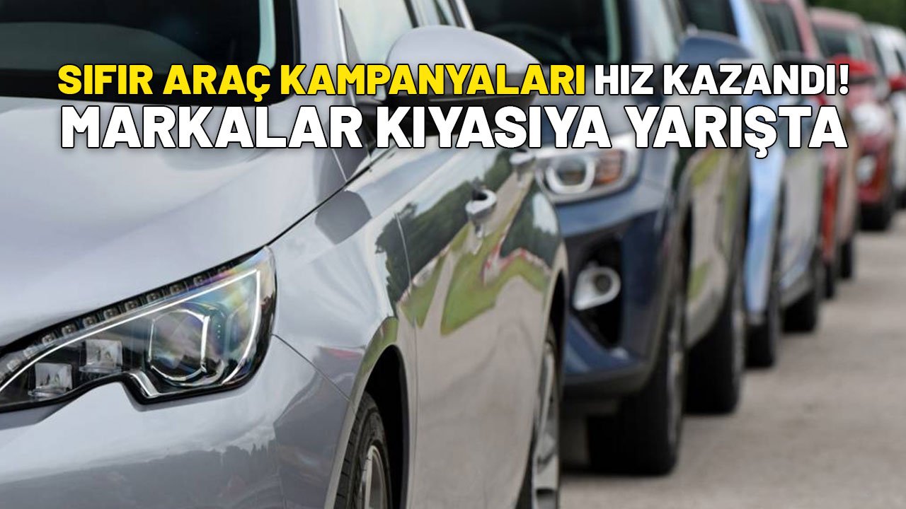 MARKA MARKA, GÜNCEL FIRSATLAR: Nisan ayında sıfır otomobil kampanyaları hız kazandı
