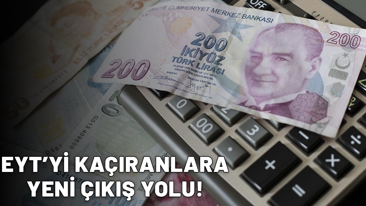 EYT'Yİ KAÇIRDIM DİYE ÜZÜLMEYİN| Yeni çıkış yolu açıldı: 49-50-51-52 yaşında emekli olabilirsiniz!