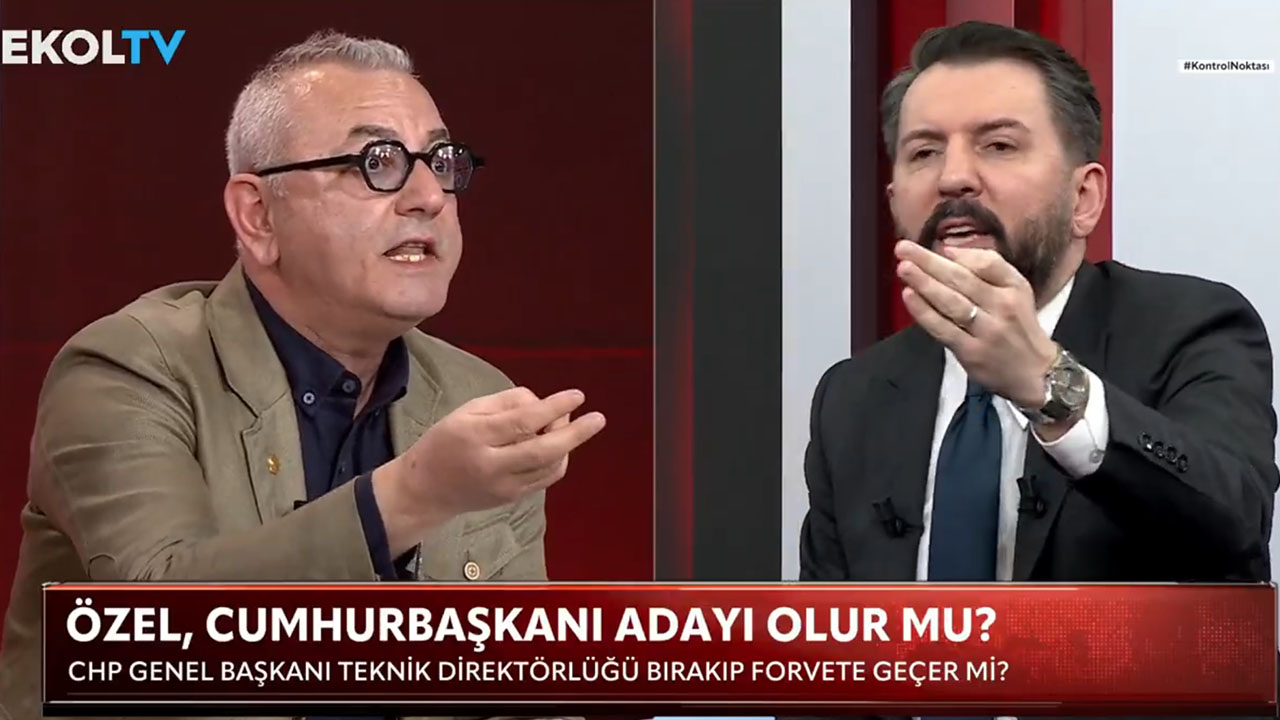 Canlı yayında Ekrem İmamoğlu tartışması: Stüdyoda sinirler gerildi