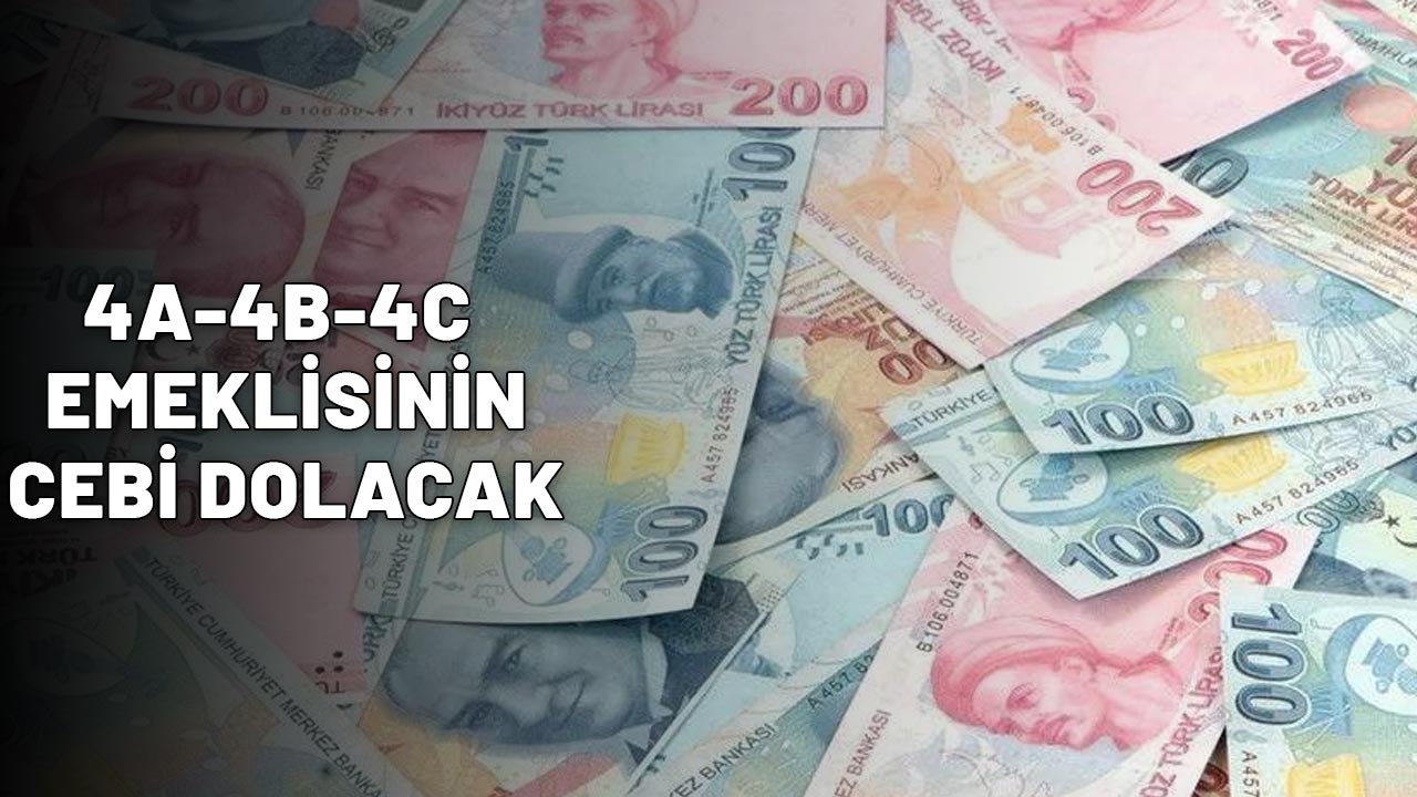 4A-4B-4C EMEKLİSİNİN CEBİ DOLACAK: 14.469 TL alana +12.000 TL ödenecek! İşte şartlar...
