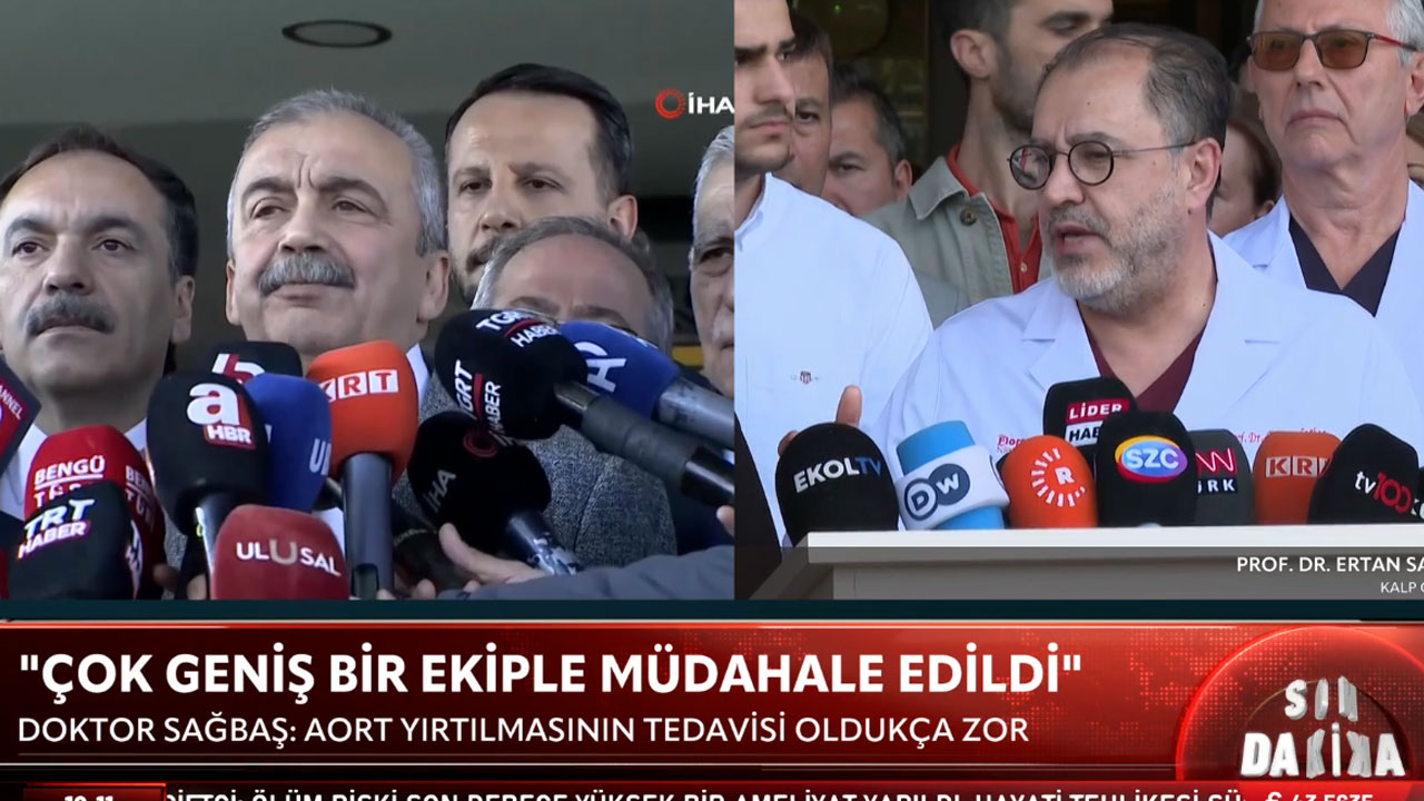 Sırrı Süreyya Önder'in doktorlarından sağlık durumuna ilişkin açıklama