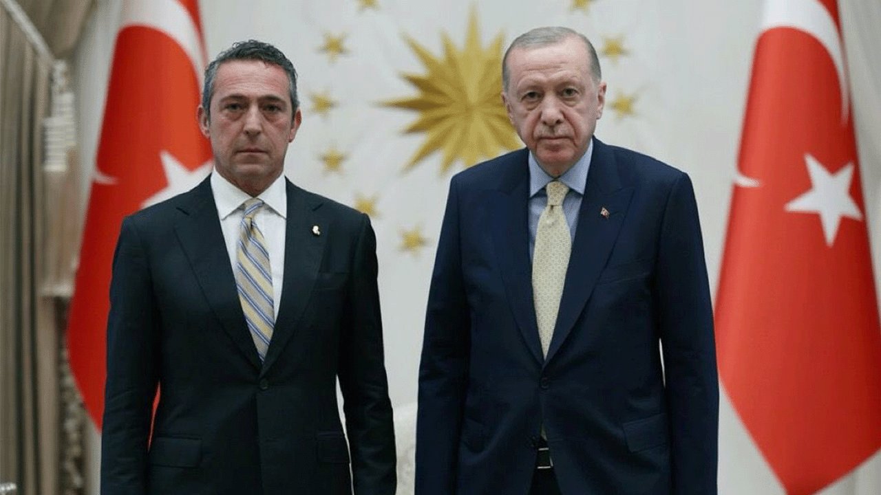 Cumhurbaşkanı Erdoğan, Fenerbahçe Başkanı Ali Koç ile görüştü