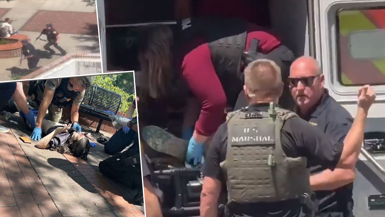 ABD'de üniversite kampüsünde silahlı saldırı: Kan donduran görüntüler