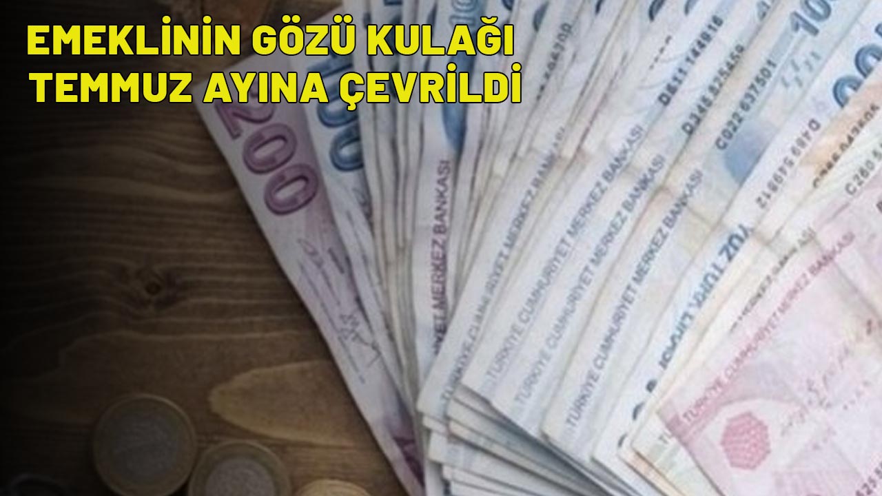 EMEKLİNİN GÖZÜ KULAĞI TEMMUZ AYINA ÇEVRİLDİ: 14.469 TL alanın