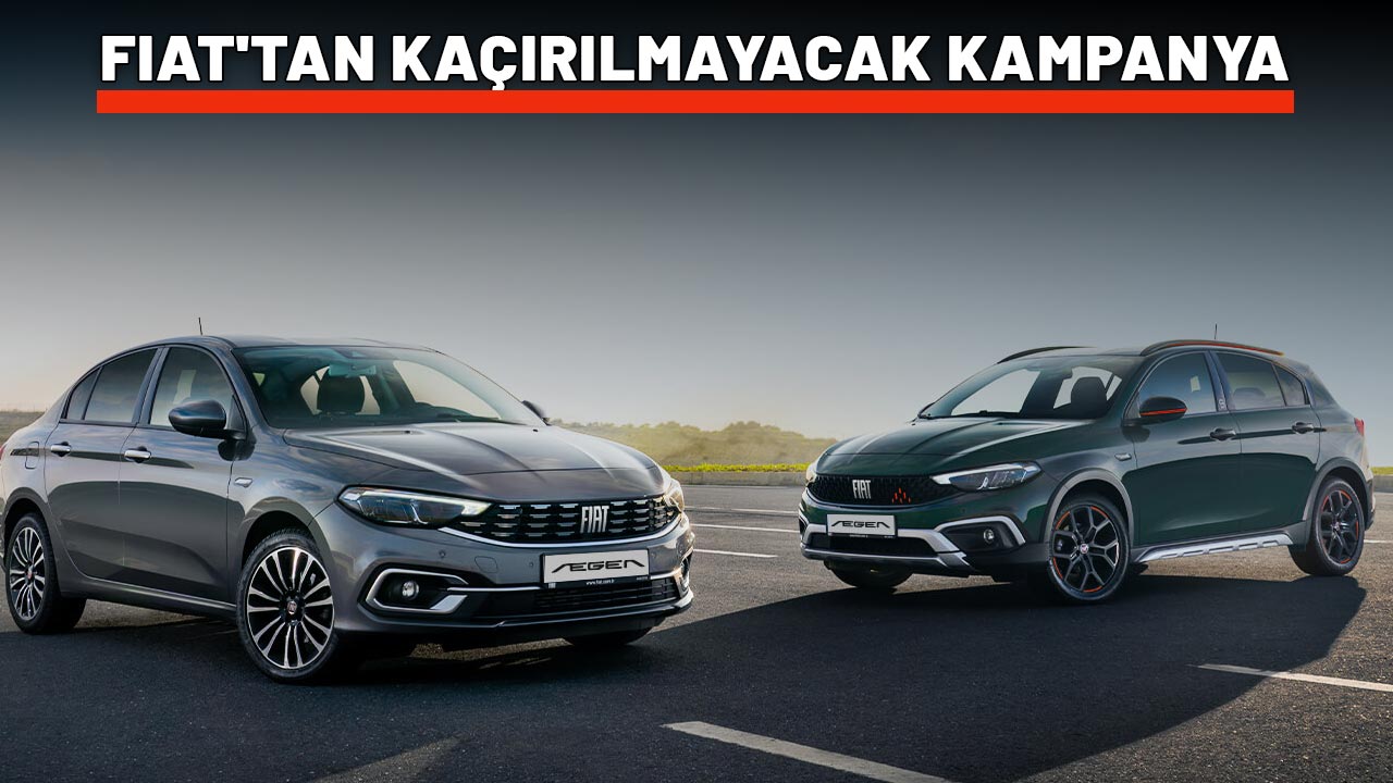 FIAT'TAN KAÇIRILMAYACAK KAMPANYA: 2025 model sıfır arabaya sahip olmak hayal değil!