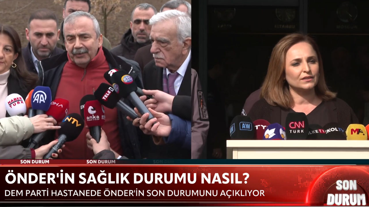 DEM Parti Sözcüsü Ayşegül Doğan açıkladı: Sırrı Süreyya Önder’in sağlık durumu nasıl?