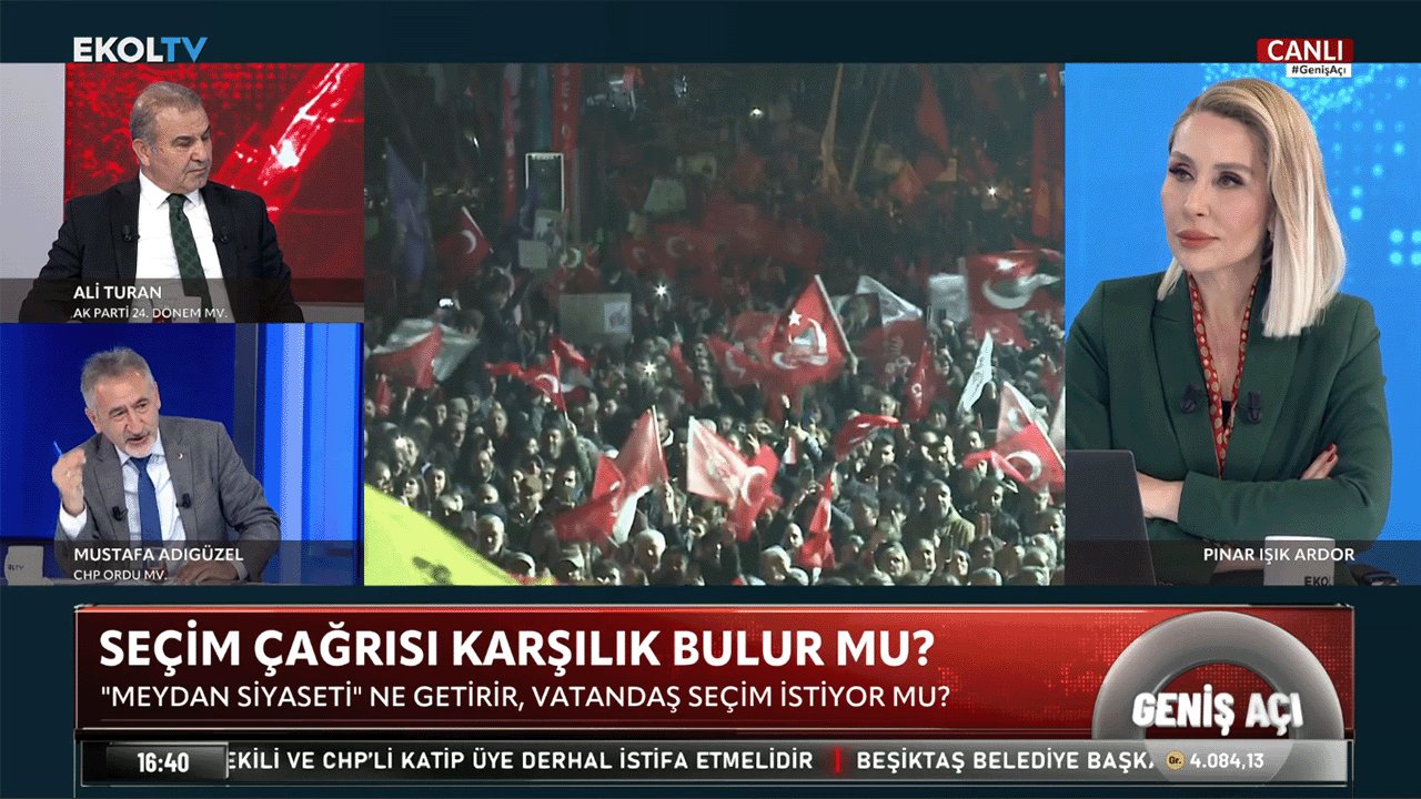 Stüdyoda ön seçim tartışması: “Sandığın içine bakma sokağa bak!”